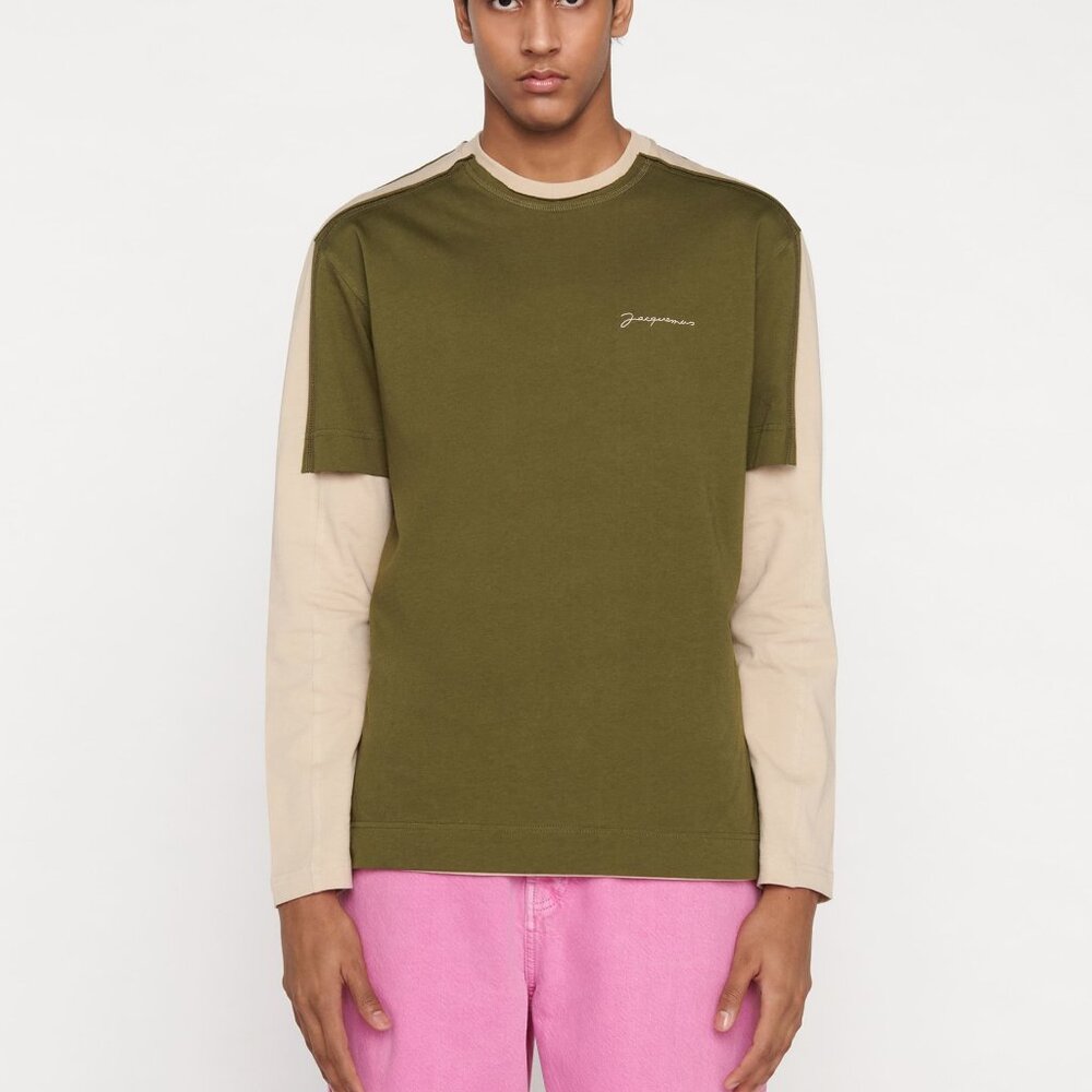BNWT AW21 JACQUEMUS LE TSHIRT YELO XL